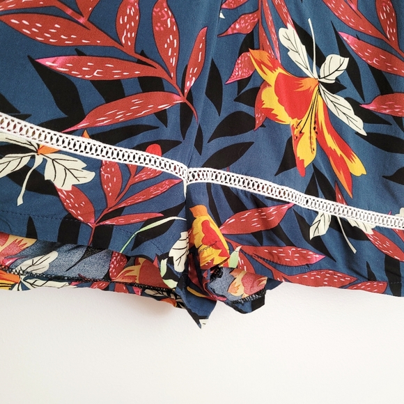 Floral Boho Kimono Jumpsuit Romper - Picture 4 of 16